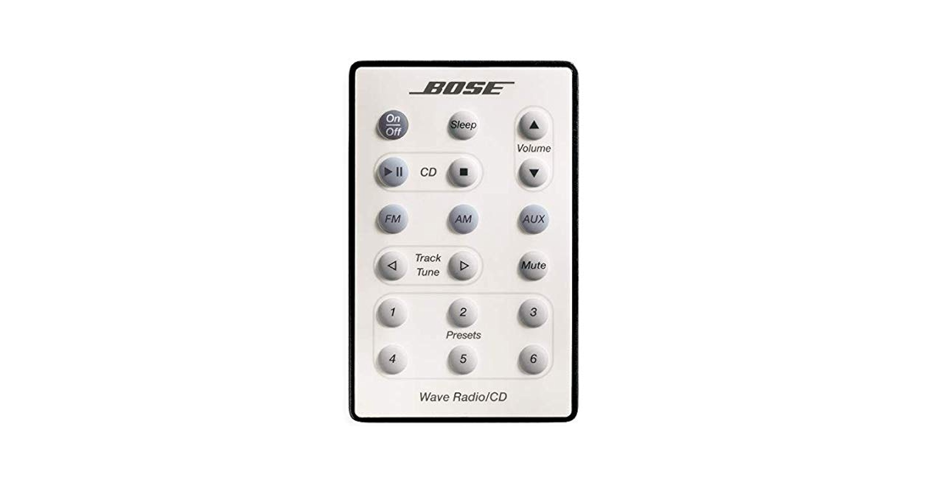Buy Bose Wave Radio/CD Remote Control for Model AWRC-1P, White Buy Bose Wave Radio/CD Remote Control for Model AWRC-1P, White
